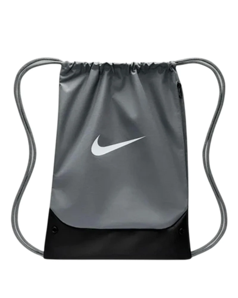 Brasilia Drawstring Bag - Smoke Grey/Black