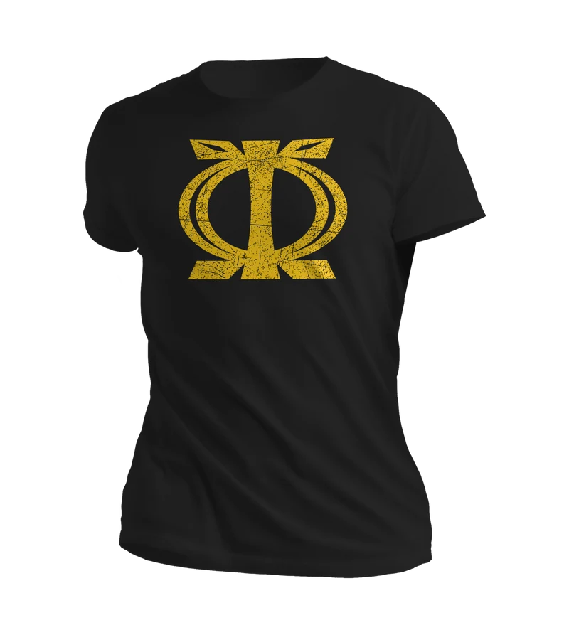 Powertec T-Shirt - Black - Distressed Wawa Aba Logo