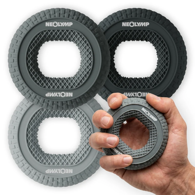 Handtrainer-Ringe aus Silikon | 3er-Set