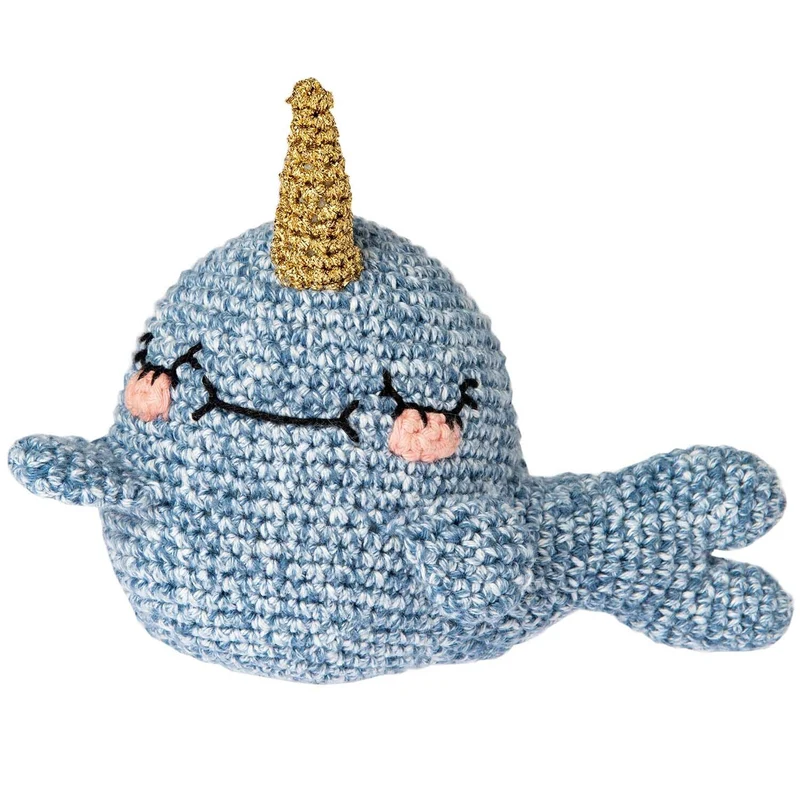 Ricorumi Animals Narwhal Crochet Set Amigurumi - Intermedio