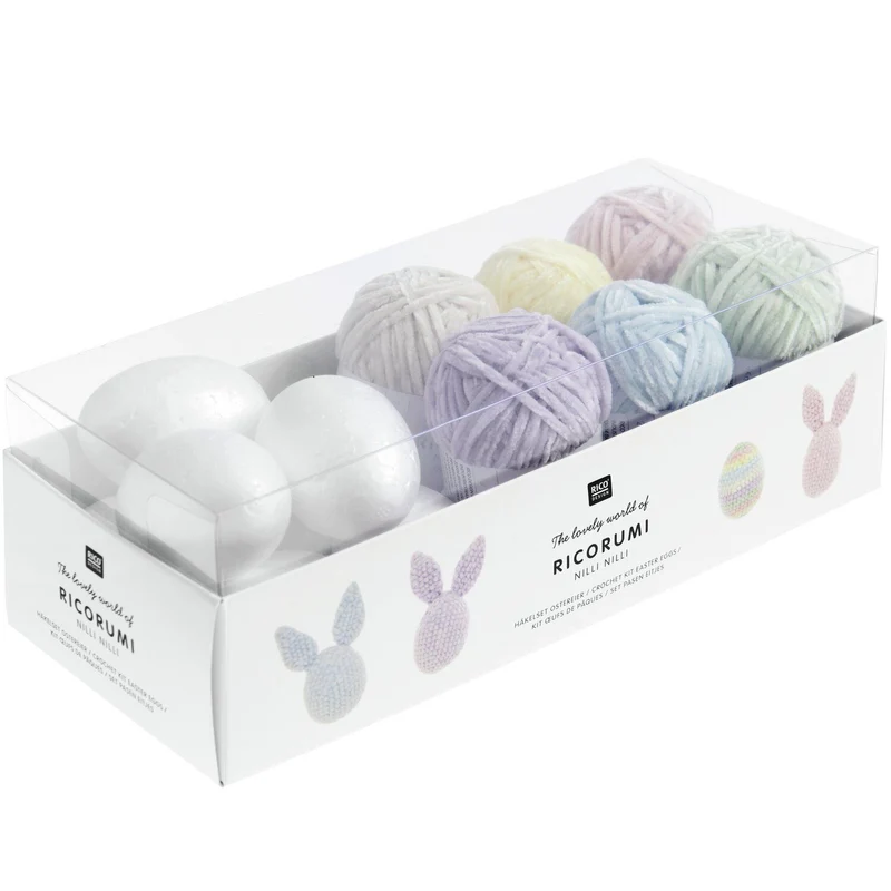 Ricorumi Easter Eggs Nilli Nilli Set 15 pezzi