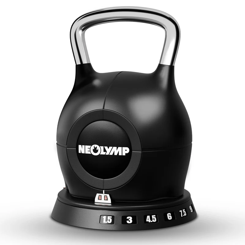 Kettlebell mit verstellbarem Gewicht (7 in 1) - bis 10 kg oder 20 kg