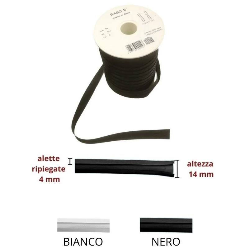 Sbieco raso h mm 14/4/4 Topp metri 100