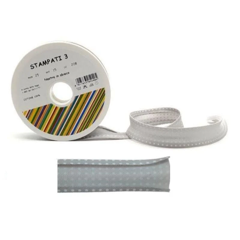 Sbieco piquet in millerighe fantasia h mm 25/5/5 articolo Stampa 3 metri 15