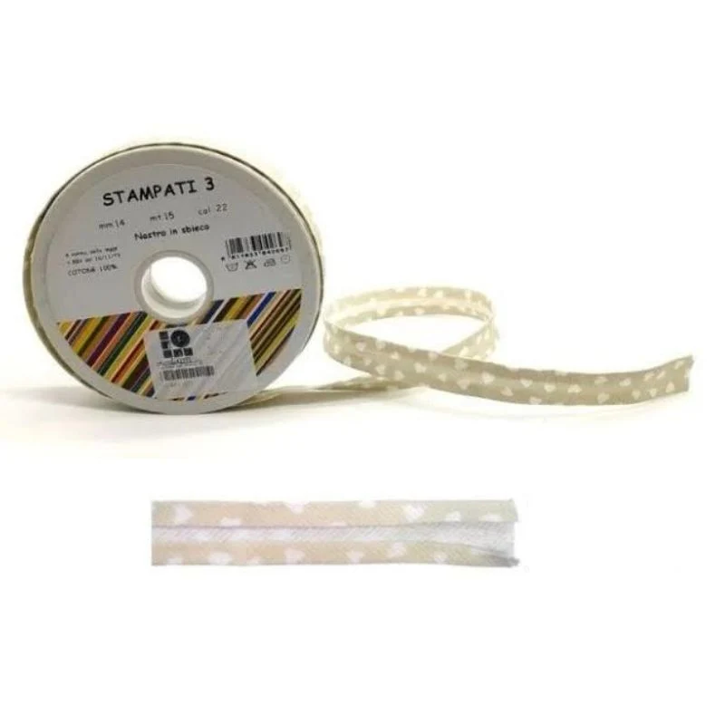 Sbieco piquet in millerighe fantasia h mm 14/4/4 articolo Stampa 3 metri 15