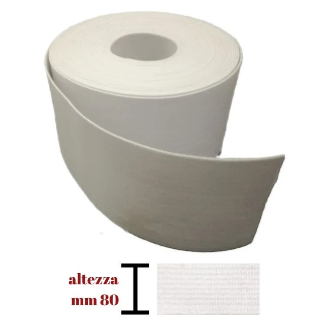 Elastico gallone h mm 80 articolo 850/80 metri 10