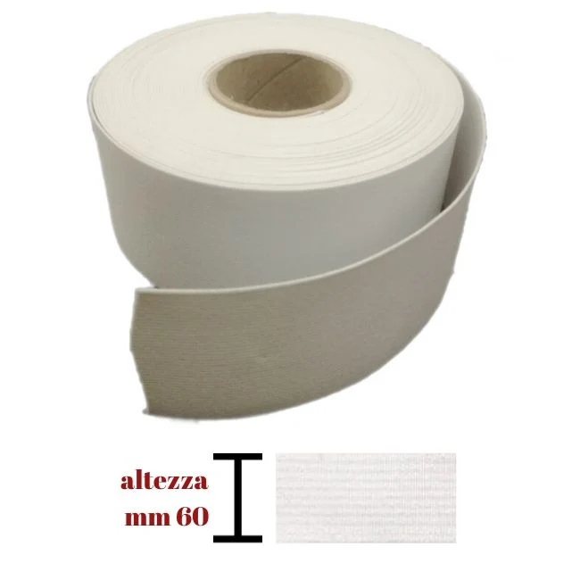 Elastico gallone h mm 60 articolo 822/60 metri 10
