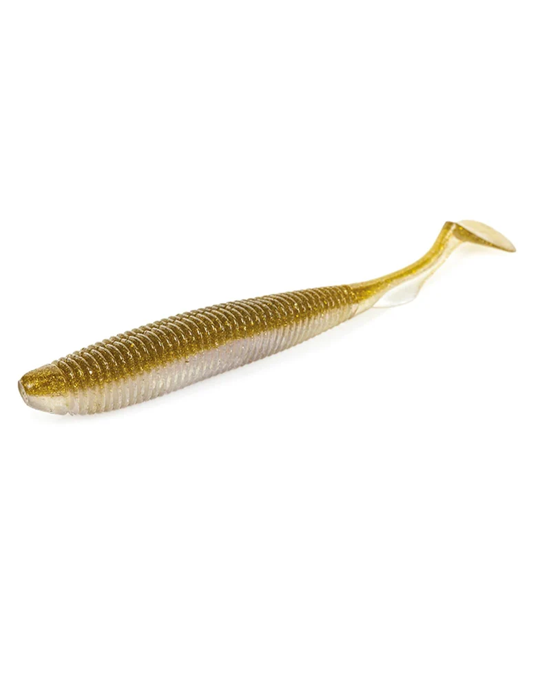 RA Shad 4.5"" (6 pcs) - Gold Herring