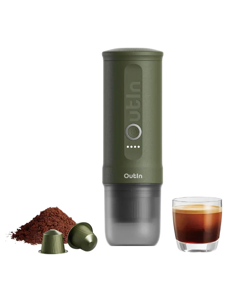 Nano Macchina da Caffè Espresso Portatile - Verde Bosco