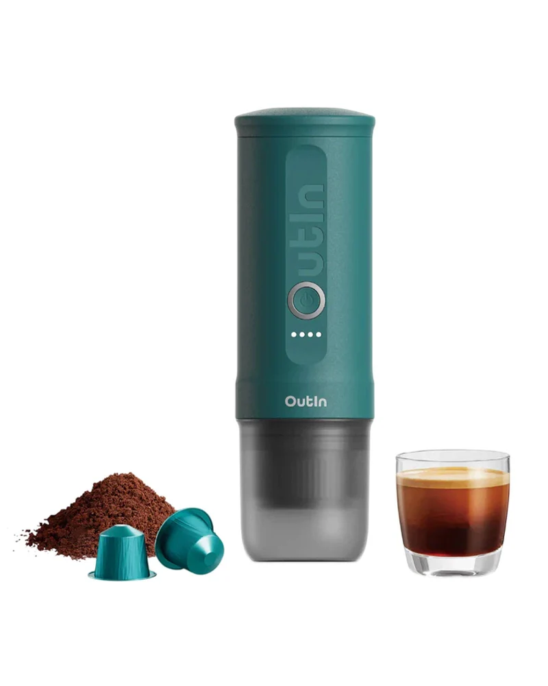 Nano Macchina da Caffè Espresso Portatile - Verde Acqua