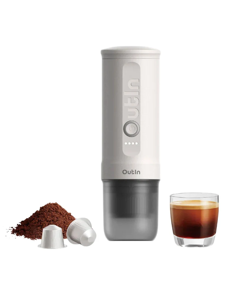 Nano Macchina da Caffè Espresso Portatile - Bianco Perla