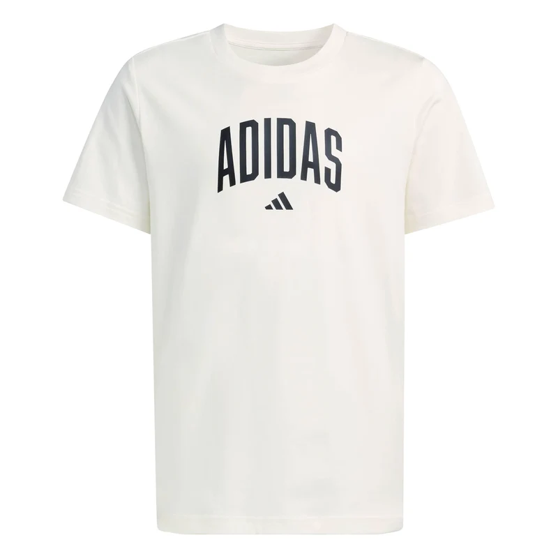 Maglietta Grafica Collegiate Jr - White