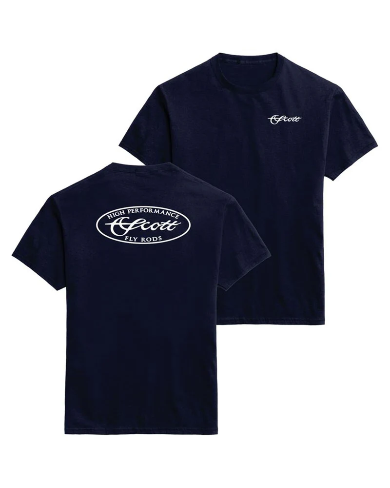 Oval Logo T-Shirt Navy