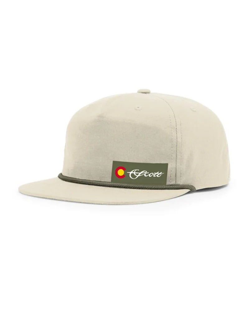 Flat Brim Hat Colorado Logo