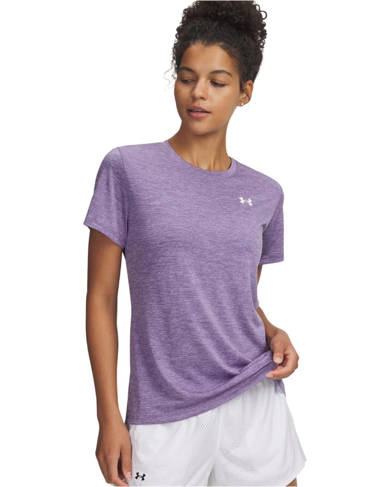 Maglietta Tech Twist Purple Luxe / White