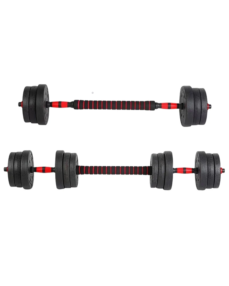 Set Pesi 3-in-1: Manubri, Bilanciere, Kettlebell Fino a 25 kg