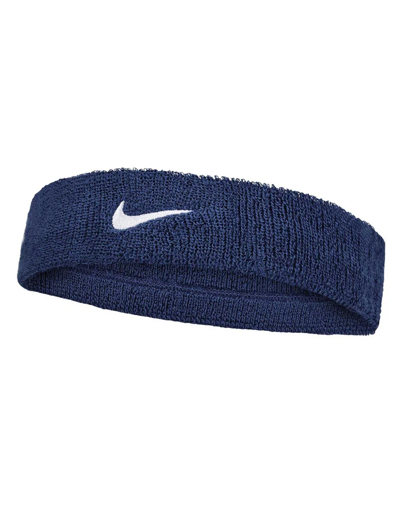 Swoosh Classic Headband - College Navy / White