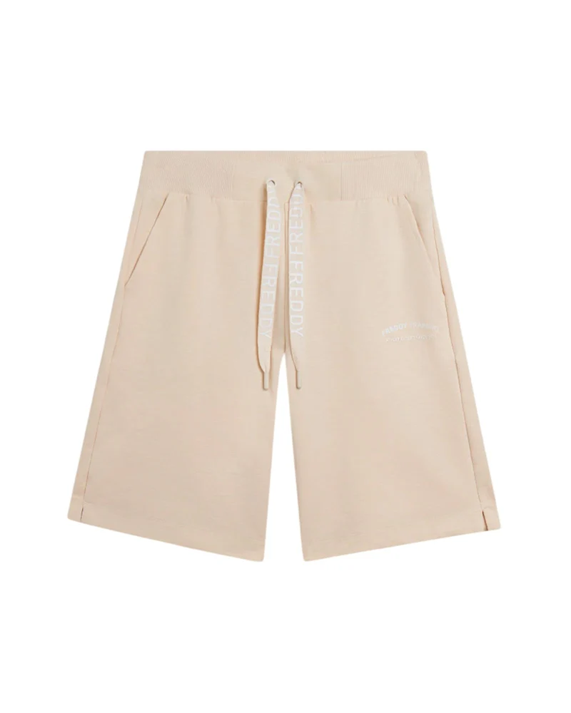 Pantaloni Corti Flamed - Whitecup Gray