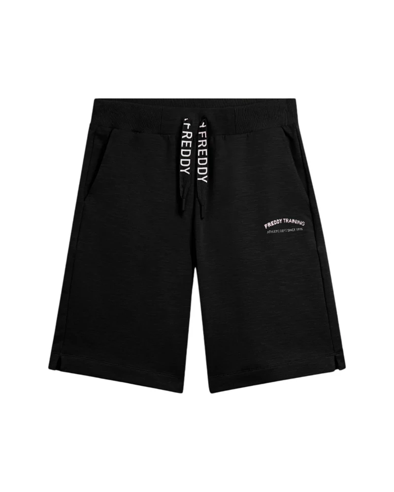 Pantaloni Corti Flamed - Black