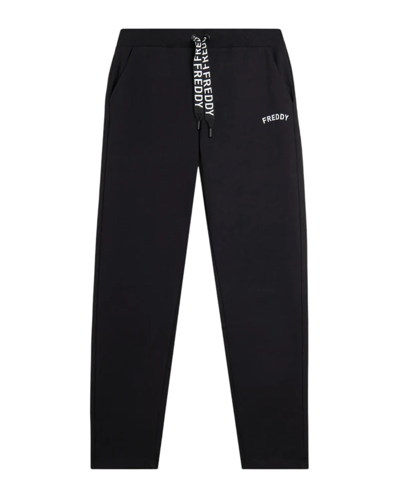 Pantaloni Ft a Fondo Dritto - Black