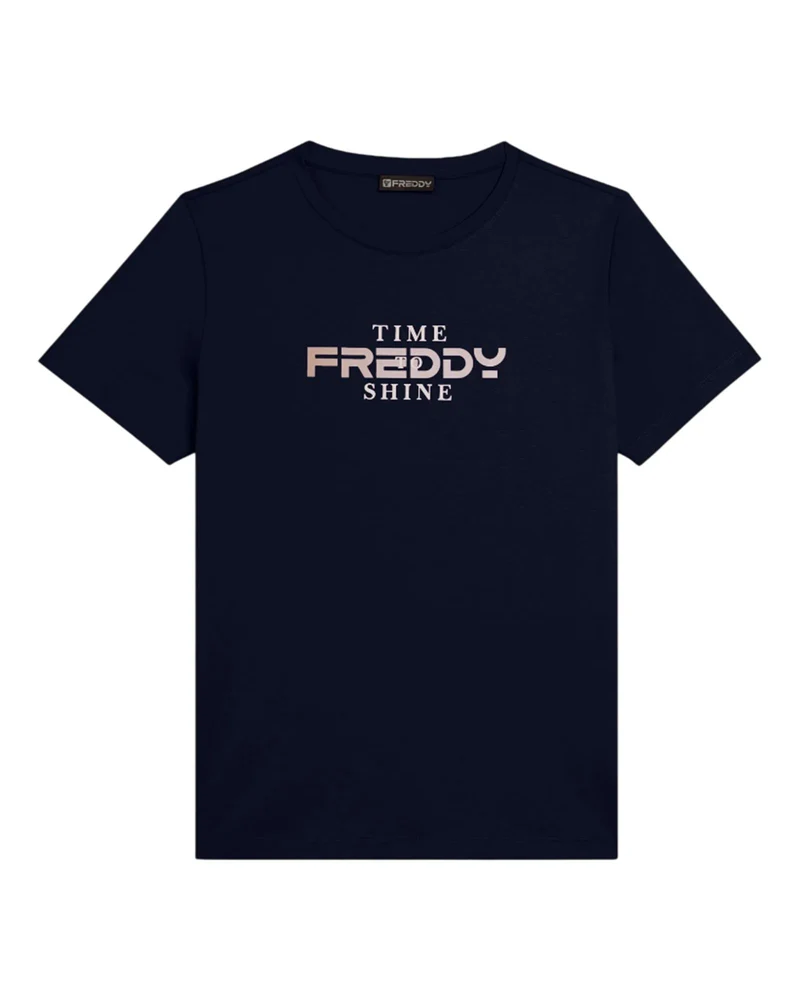 T-Shirt Time to Shine - Dark Sapphire