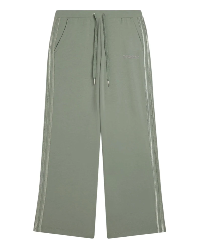 Pantaloni Cropped Wide Leg - Iceberg Green
