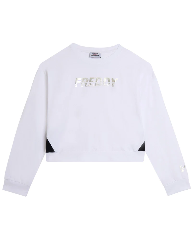 Felpa Movement Crew - White