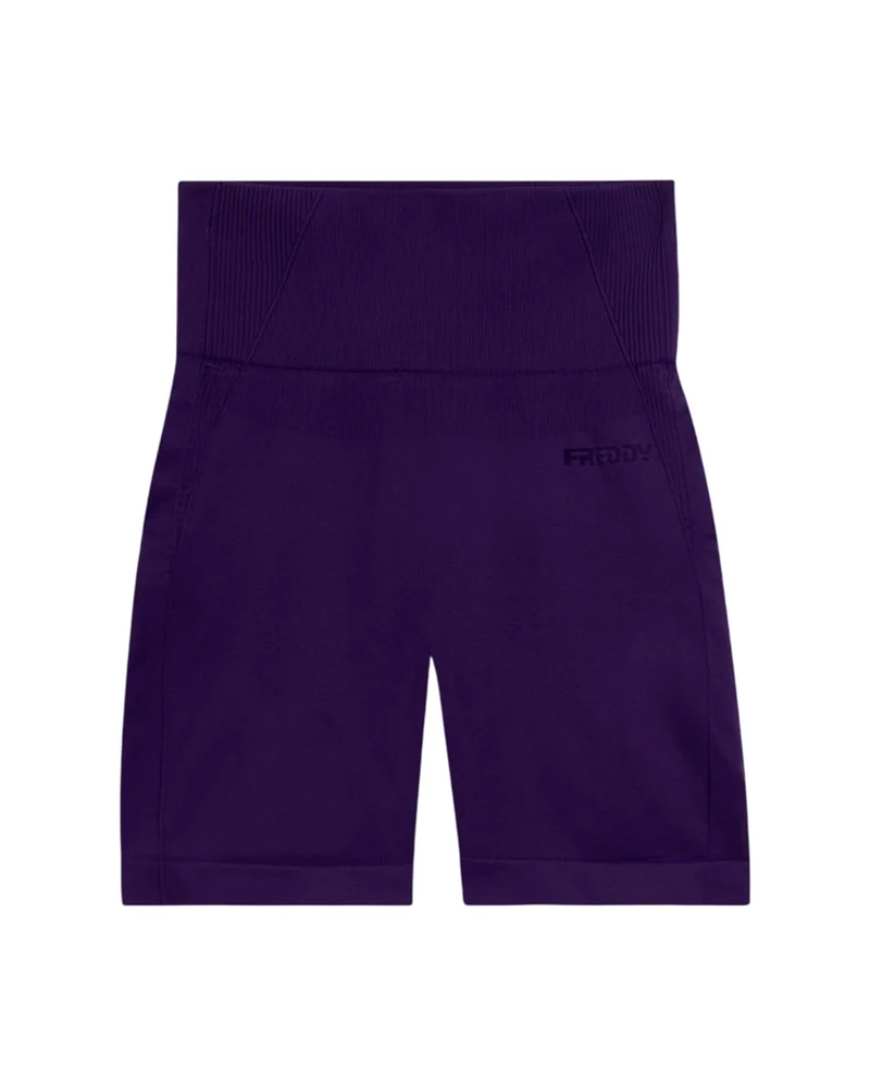 Leggings Ciclisti Seamless - Purple Acai