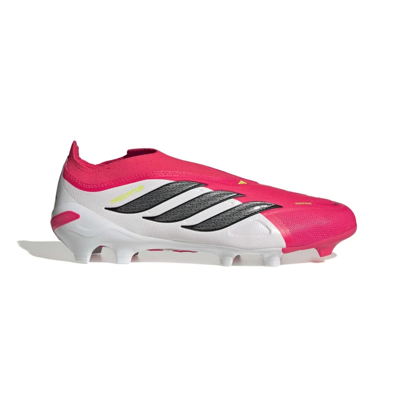 Scarpe da calcio PREDATOR LEAGUE Laceless FG - Lucid Red
