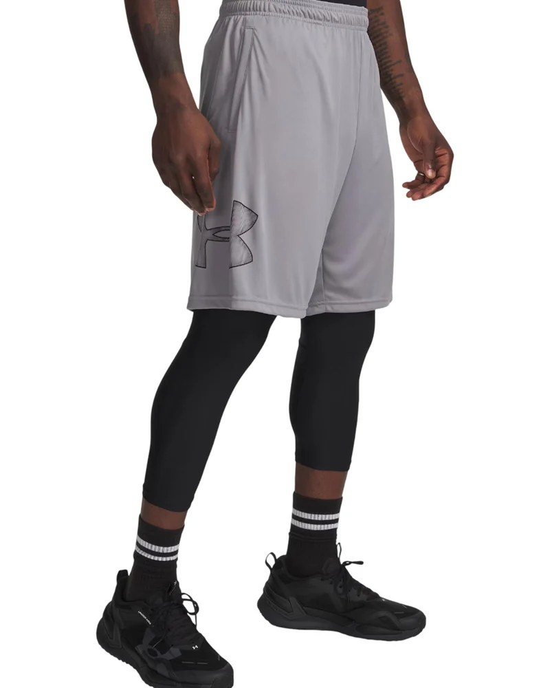 Shorts Tech Graphic Da 25cm - Steel / Black