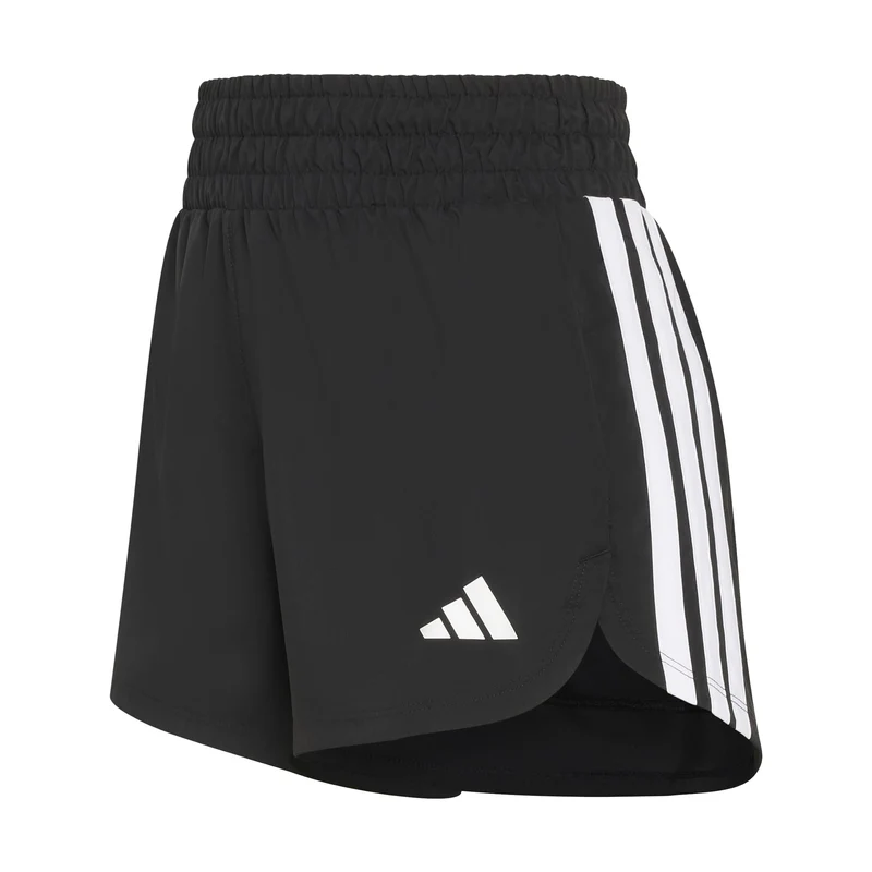 Short Da Allenamento Pacer In Tessuto a Vita Alta - Black