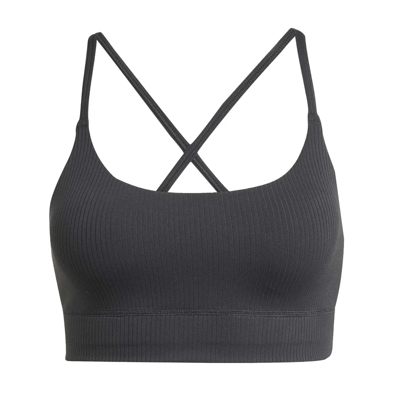 Reggiseno All Me Light Support Rib Long Line Bra - Black