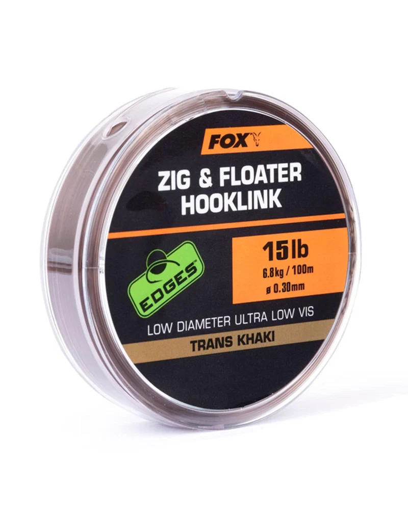 Zig & Floater Hooklink 15lb - 0.30mm x100m