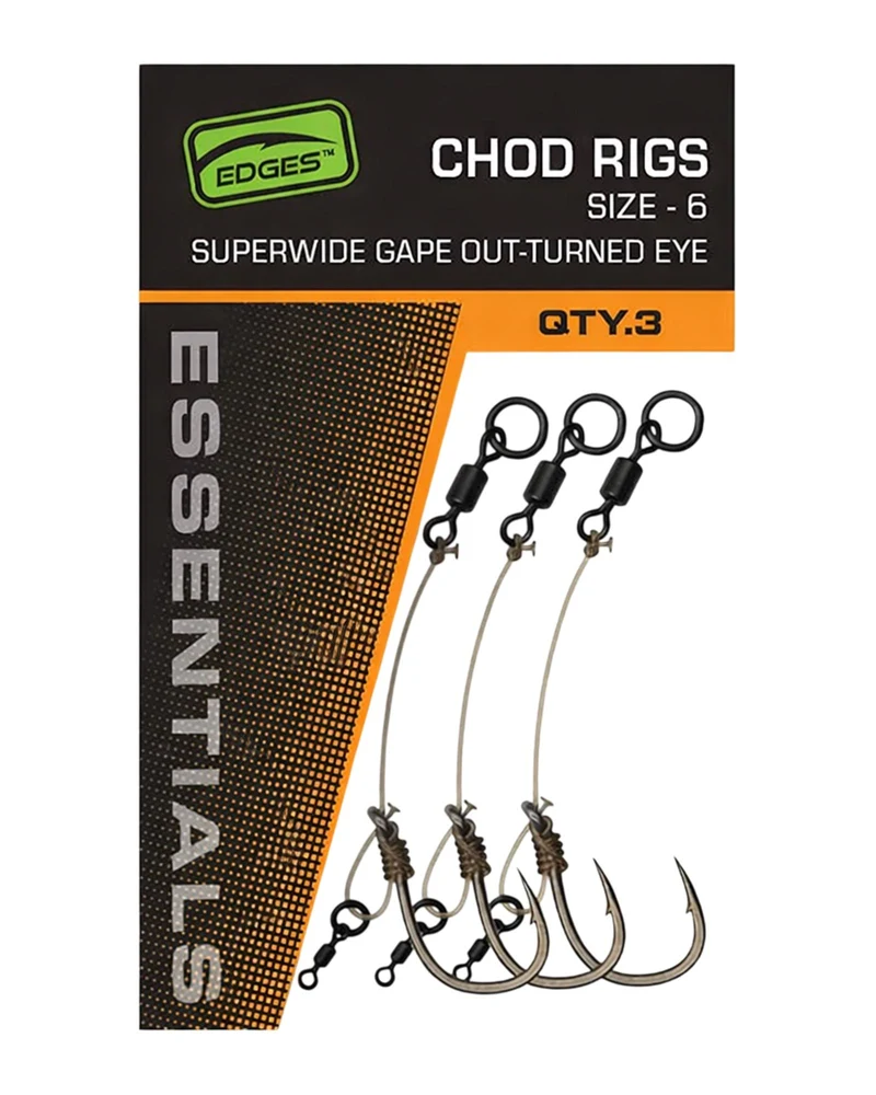 Edges SWOG Chod Rigs - 6 (x3)