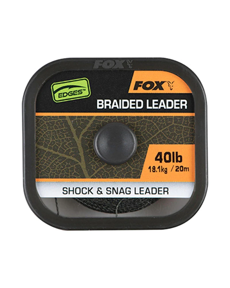 Naturals Braided Leader x20M 40lb/18.1kg