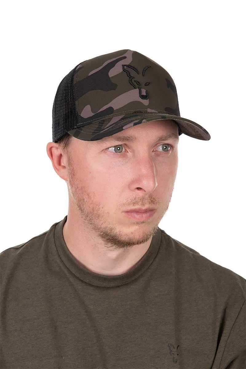 Black Camo Trucker Cap