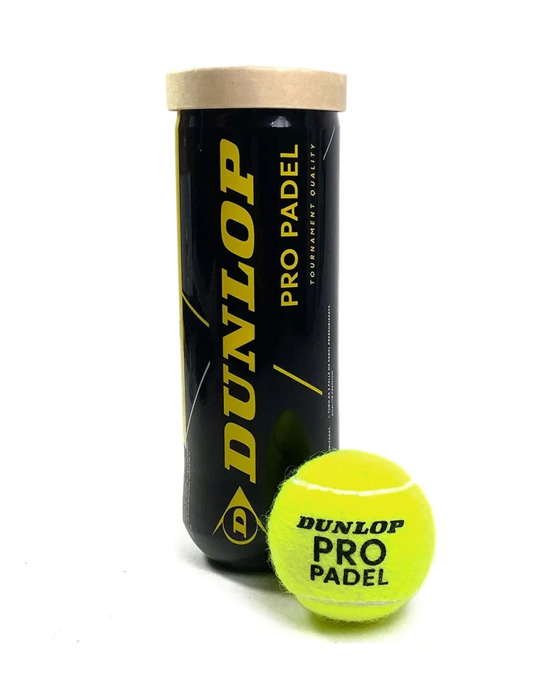 Tubo Da 3 Palline Pro Padel Nero