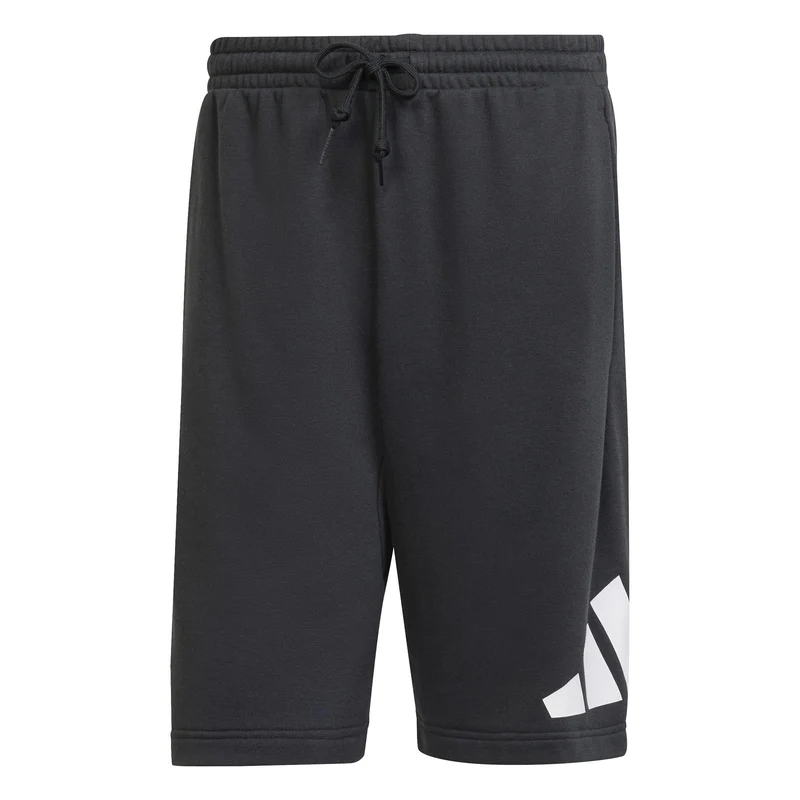 Short Essentials Big Logo French Terry - Black / White