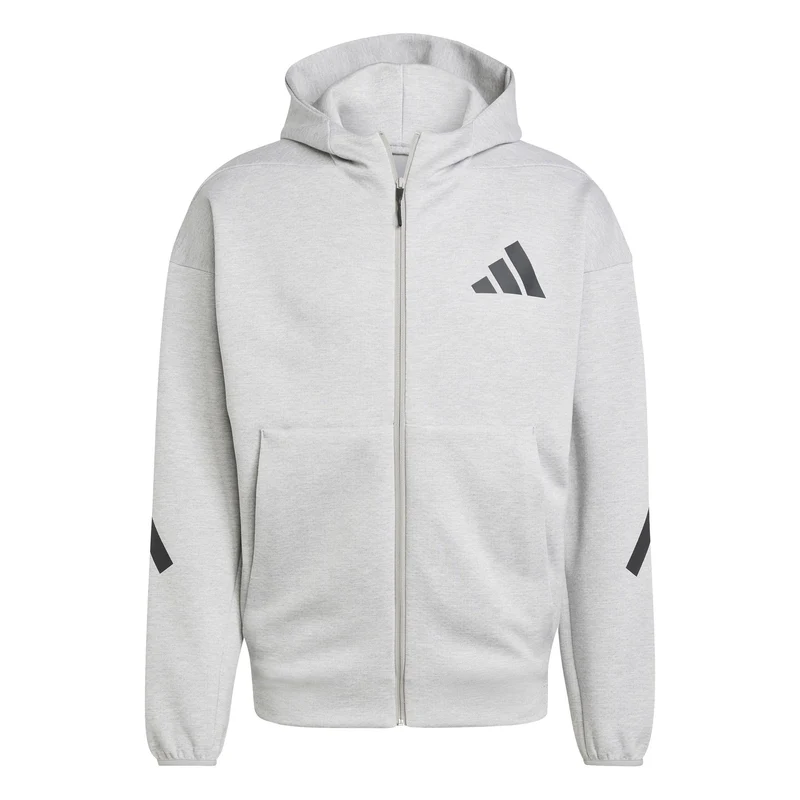 Track jacket New Z.N.E. Full-Zip Hooded - Medium Grey Heather