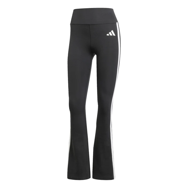 Leggings Optime Essentials 3-Stripes Flared - Black