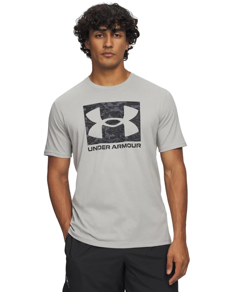 Maglietta ABC Camo Boxed Logo - Titanium / Black