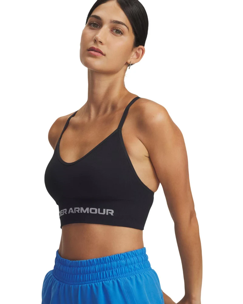 Reggiseno Sportivo Vanish Seamless Low - Black / Steel