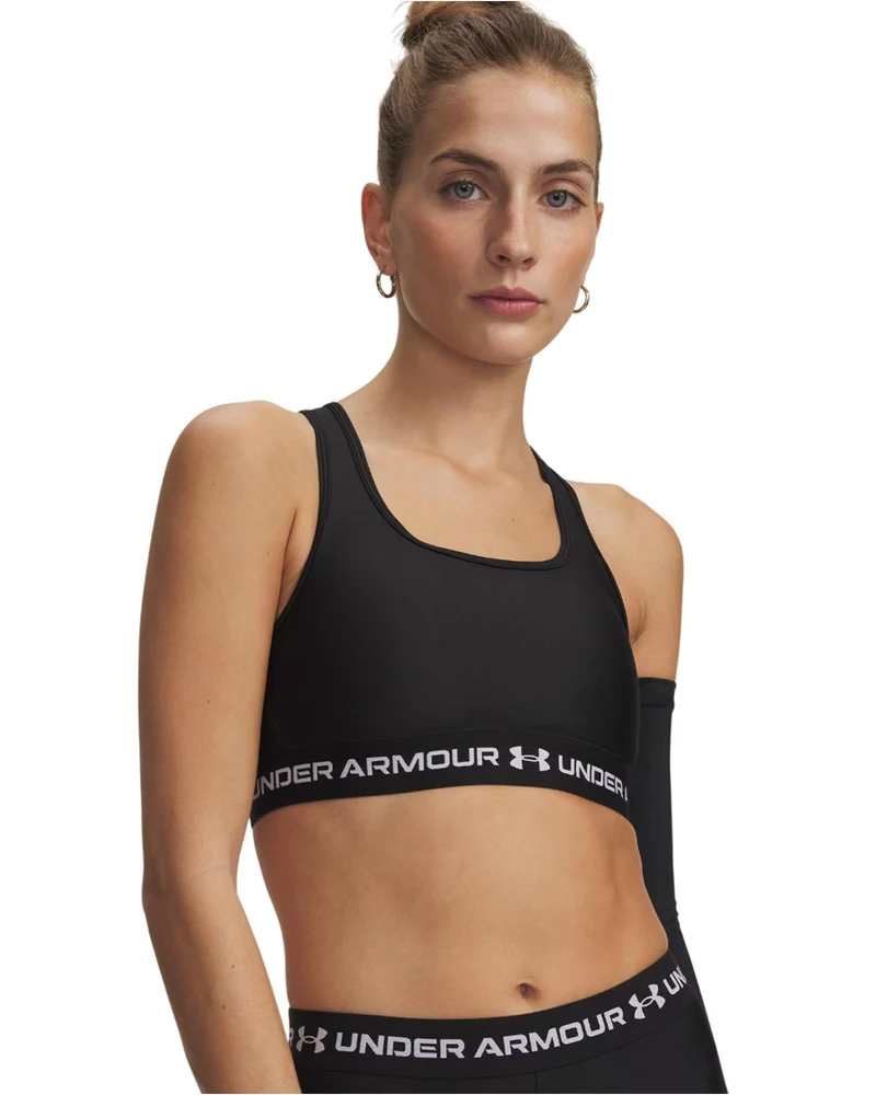 Reggiseno Sportivo Crossback Mid - Ultimate Black / White