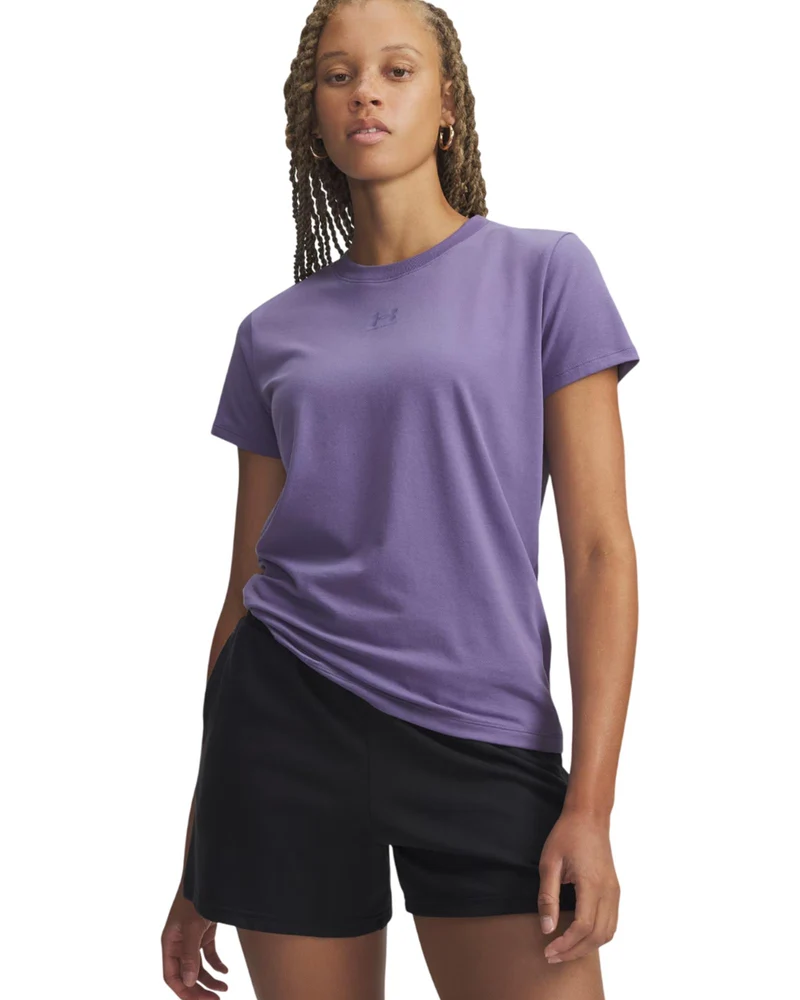 Maglietta Rival Core - Purple Luxe / White