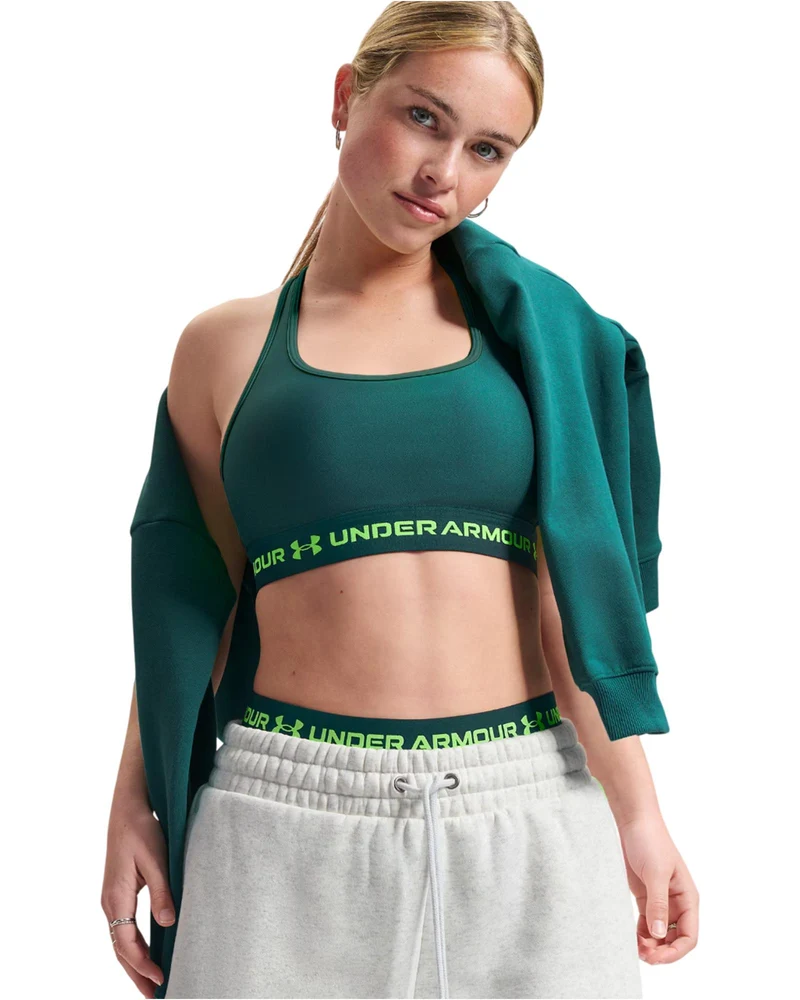 Reggiseno Sportivo Crossback Mid - Rack Green / Hyper Green
