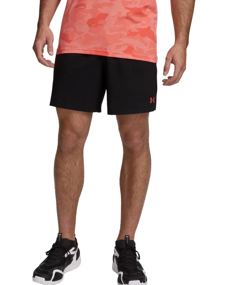 Shorts Vanish Woven DC - Ultimate Black / Venom Red