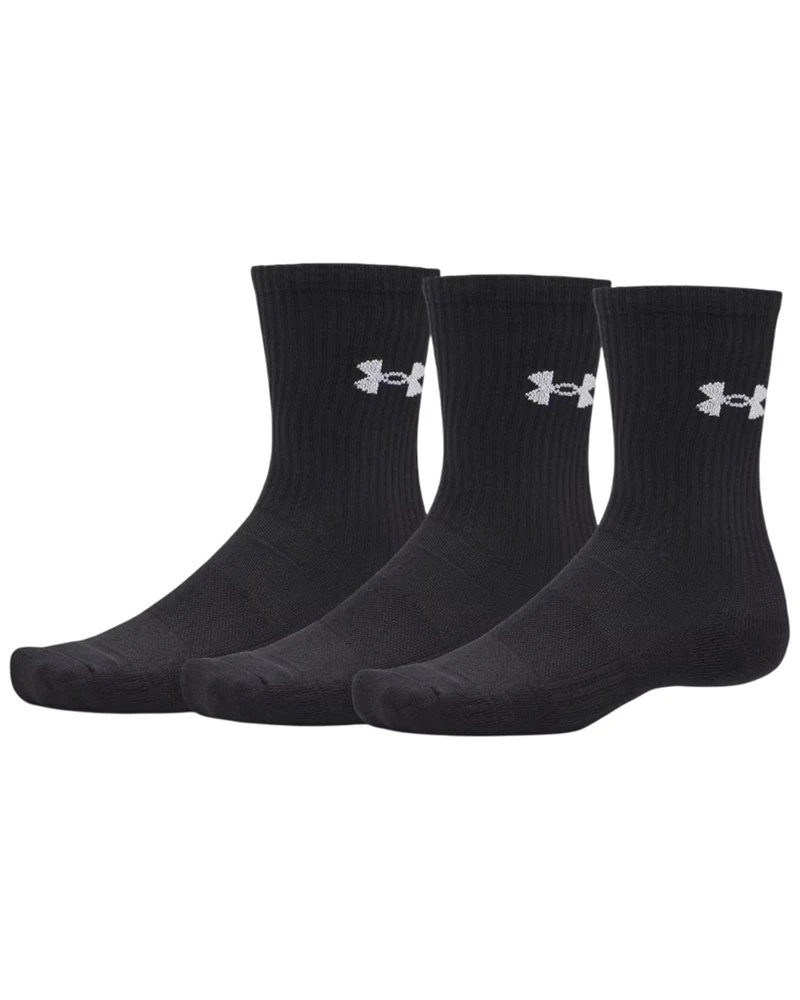 Calze Performance Cotton Nere - 3 Paia