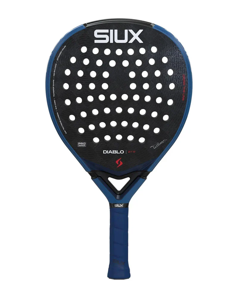 Racchetta TEST Padel Diablo Pro Royal Blue 2026 Tino Libaak