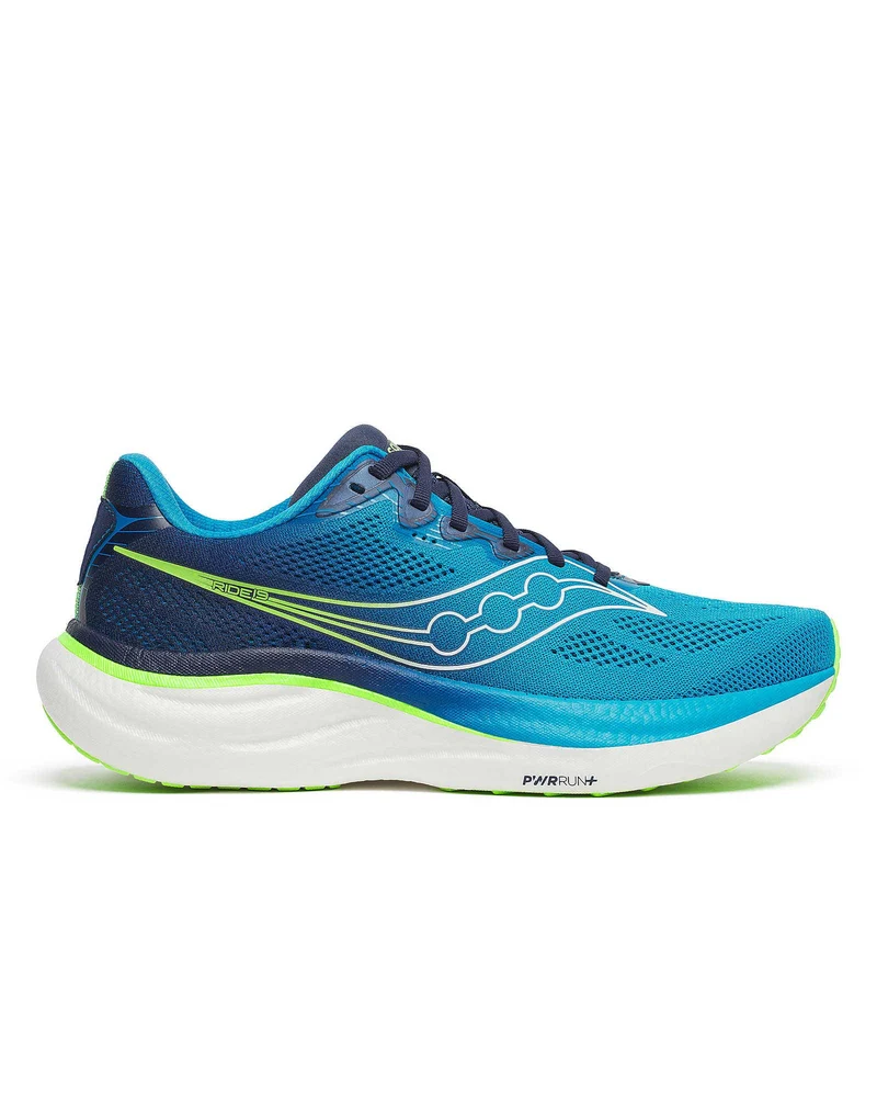 Scarpe Da Running Ride 19 Cobalt / Slime Uomo