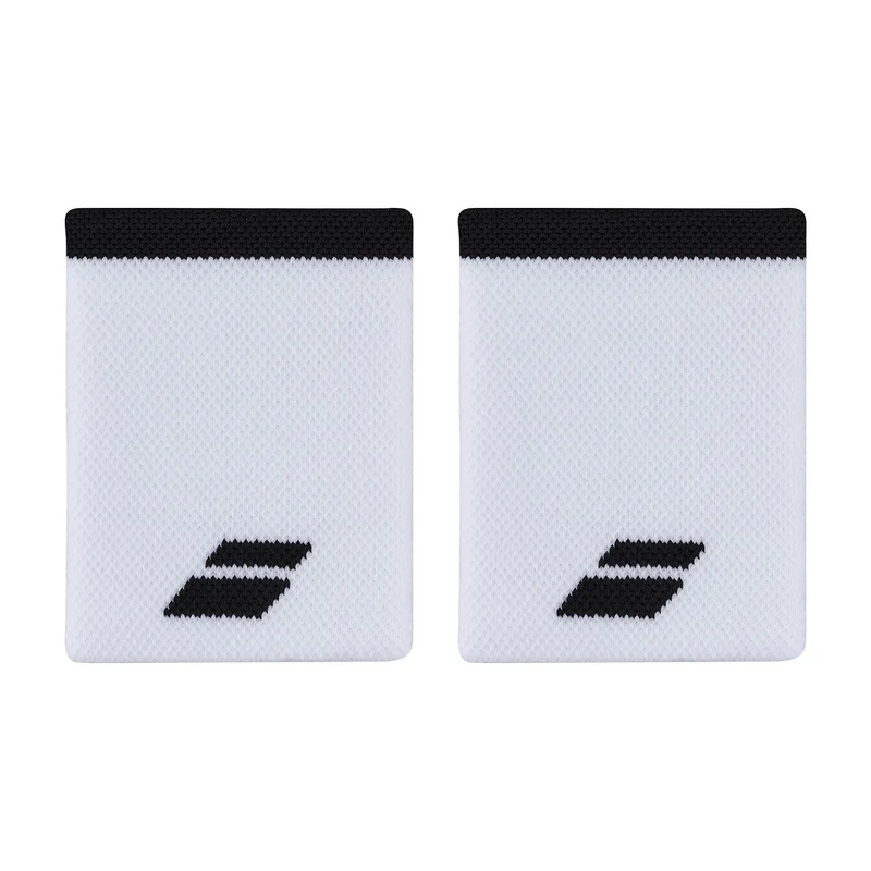 Logo Jumbo Polsini Medi Bianco / Nero